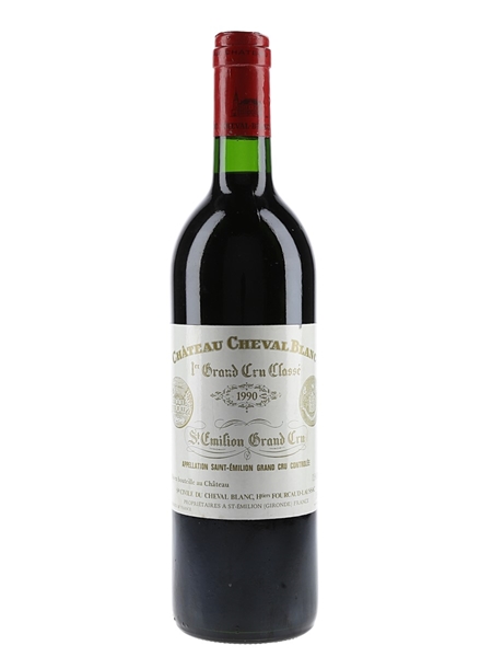 1990 Chateau Cheval Blanc Saint Emilion 1er Grand Cru Classe 75cl / 13.5%