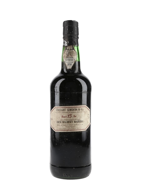 Cossart Gordon 15 Year Old Rich Malmsey Madeira 75cl / 19%