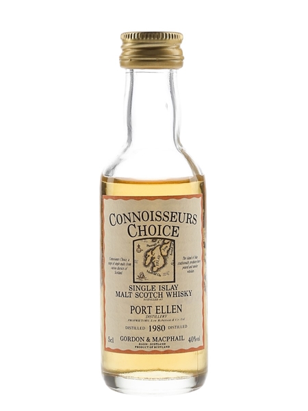 Port Ellen 1980 Connoisseurs Choice Bottled 1990s - Gordon & MacPhail 5cl / 40%