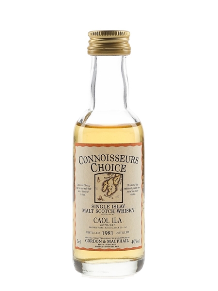 Caol Ila 1981 Connoisseurs Choice Bottled 1990s - Gordon & MacPhail 5cl / 40%