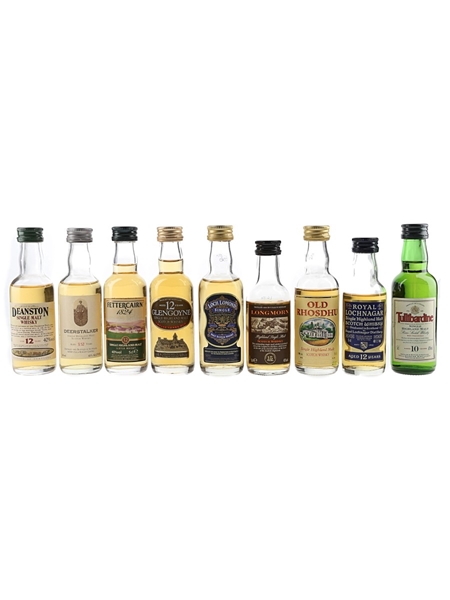 Assorted Highland Single Malt Whisky  9 x 5cl