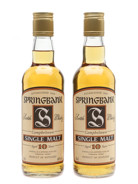 Springbank 10 Year Old  2 x 35cl / 46%