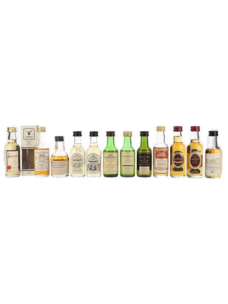 Assorted Speyside Single Malt Whisky  12 x 5cl