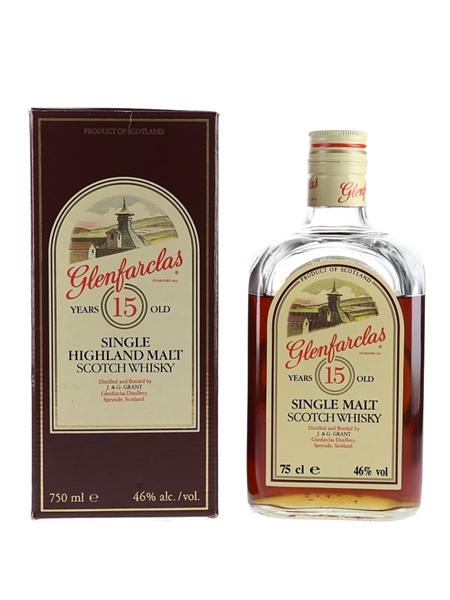 Glenfarclas 15 Year Old Bottled 1980s 75cl / 46%