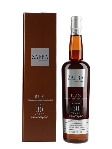 Zafra 30 Year Old Rum Master Series Bottled 2015 70cl / 40%