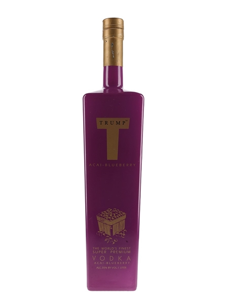 Trump Acai - Blueberry Vodka  100cl / 35%