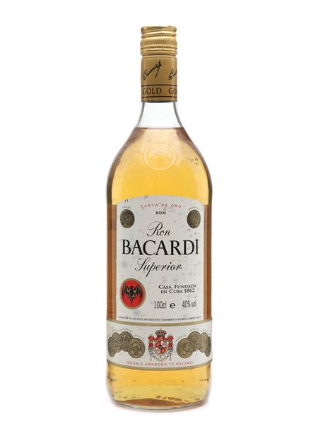 Bacardi Carta De Oro Bottled In Germany 100cl / 40%