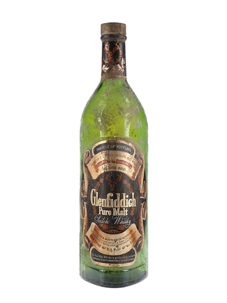 Glenfiddich Pure Malt Bottled 1980s  - HKDNP 100cl / 43%