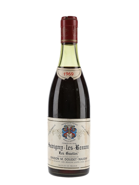 1969 Savigny Les Beaune Les Guettes 1er Cru Doudet Naudin 75cl