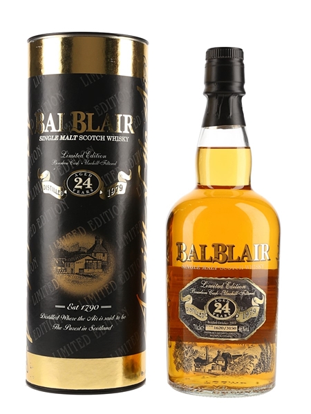 Balblair 1979 24 Year Old Bottled 2003 - Bourbon Cask 70cl / 46%