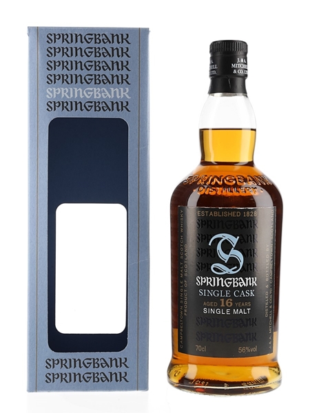 Springbank 1997 16 Year Old Single Cask Bottled 2013 - UK Exclusive 70cl / 56%