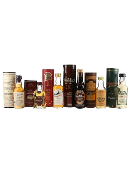 Assorted Speyside and Highland Single Malt Whisky  6 x 5cl