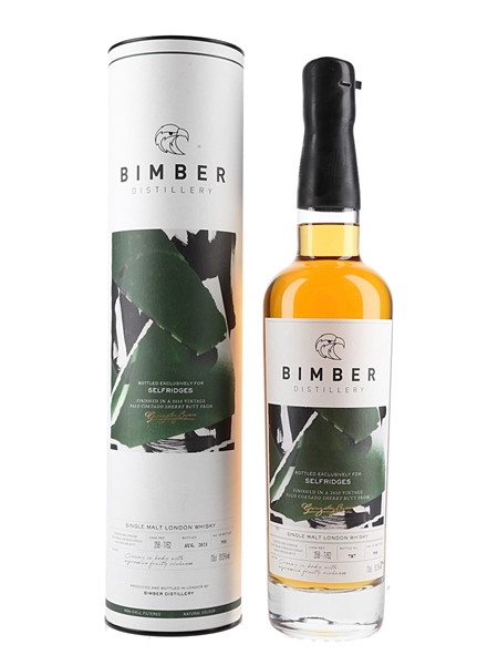 Bimber Palo Cortado Sherry Butt Finish Bottled 2021 - Selfridges Exclusive 70cl / 51.5%