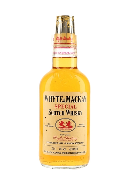 Whyte & Mackay Special Bottled 1970s 75cl / 40%