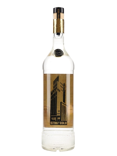 Stoli Gold Vodka Gold Filtered 100cl / 40%