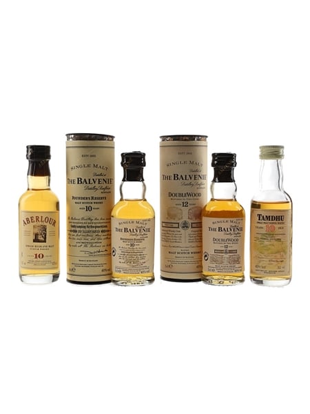 Assorted Speyside Single Malt Whisky  4 x 5cl / 40%