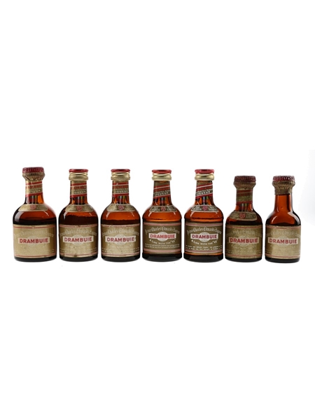 Drambuie Bottled 1950s-1970s 7 x 5cl / 40%