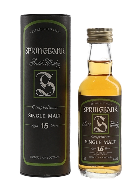 Springbank 15 Year Old  5cl / 46%