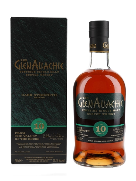 Glenallachie 10 Year Old Cask Strength Batch 8 Bottled 2022 70cl / 57.2%