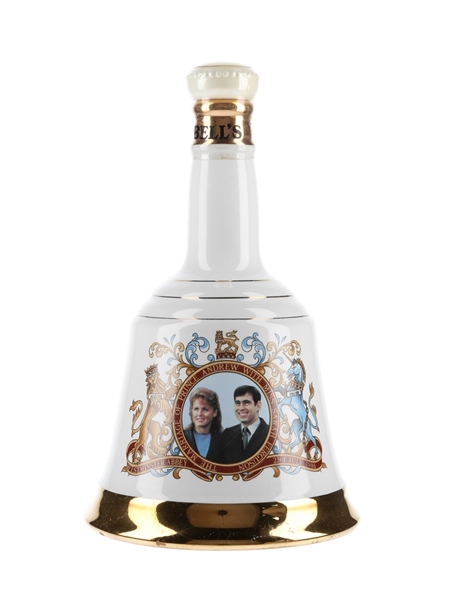 Bell's Ceramic Decanter Royal Wedding 1986 - Prince Andrew & Sarah Ferguson 75cl / 43%