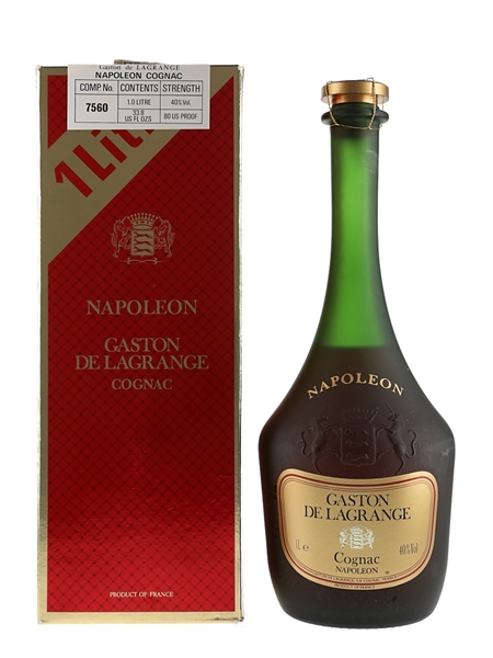 Gaston De Lagrange Napoleon - Lot 159435 - Buy/Sell Cognac