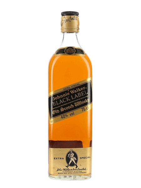 Johnnie Walker Black Label Extra Special Bottled 1980s 75cl / 40%