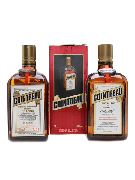 Cointreau Bottled 1980 - 1990s 2 x 70cl / 40%