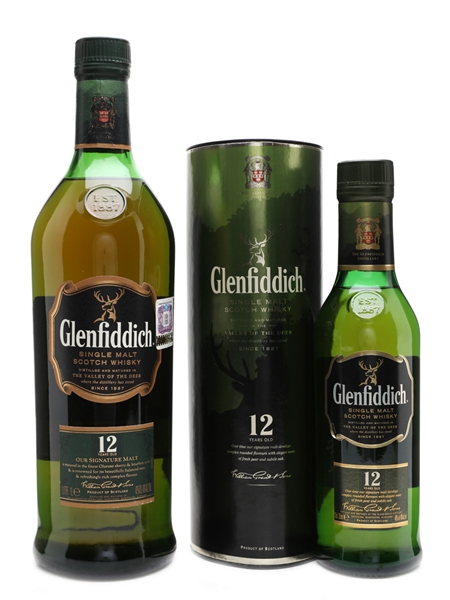 Glenfiddich 12 Year Old  100cl & 35cl