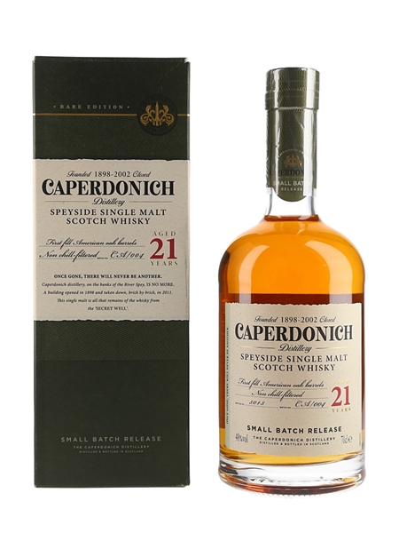 Caperdonich 21 Year Old Batch number CA 004 70cl / 48%