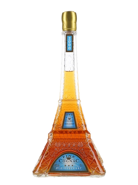 Deribaucourt 3 Star Cognac Eiffel Tower Bottle 70cl / 40%