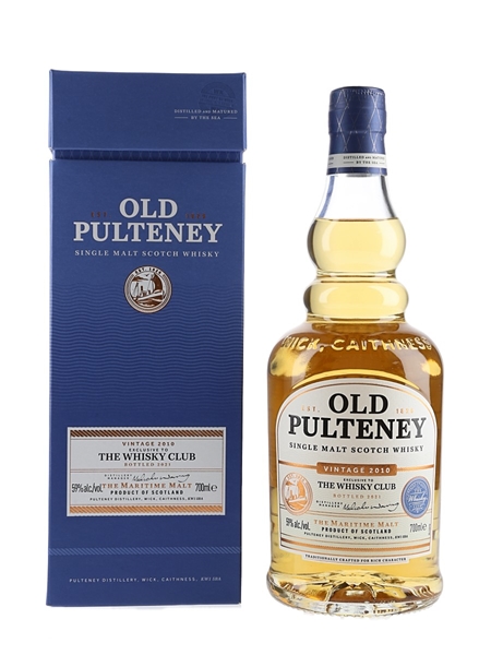 Old Pulteney 2010 Maritime Malt Bottled 2021 - The Whisky Club 70cl / 59%