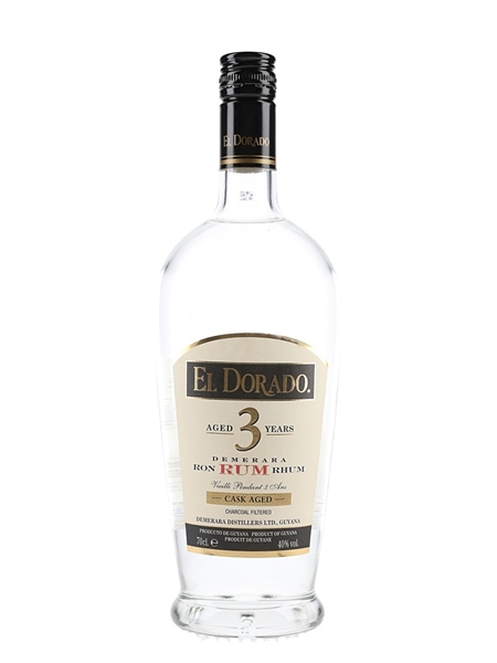 El Dorado 3 Year Old Cask Aged Demerara Distillers 70cl / 40%