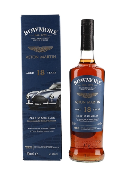 Bowmore 18 Year Old Aston Martin 70cl / 43%