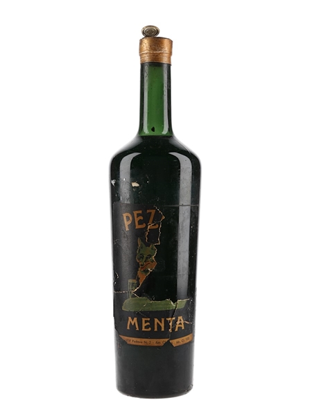 Pezziol Menta Bottled 1950s 100cl