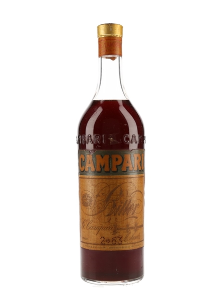 Campari Bitter Bottled 1960s 100cl / 25%