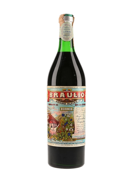 Braulio Amaro Alpino Bottled 1950s-1960s 100cl / 21%