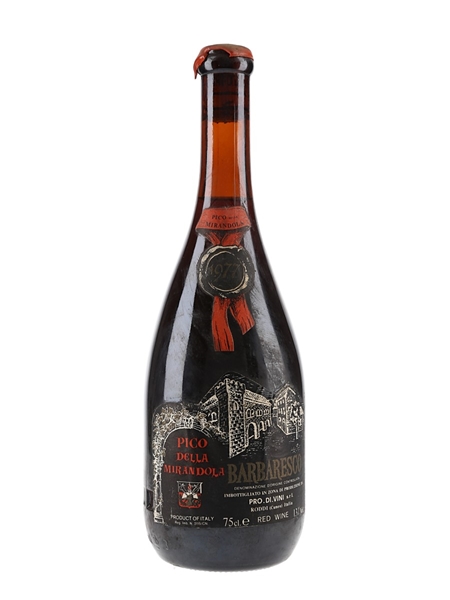 1977 Barbaresco Pico Della Mirandola  75cl / 13%