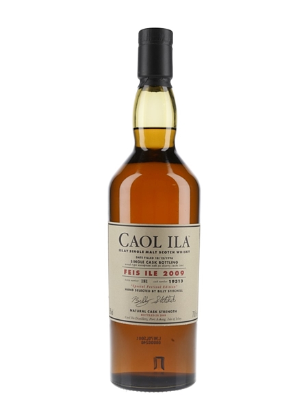 Caol Ila 1996 Single Cask No. 19313 Feis Ile 2009 70cl / 58%