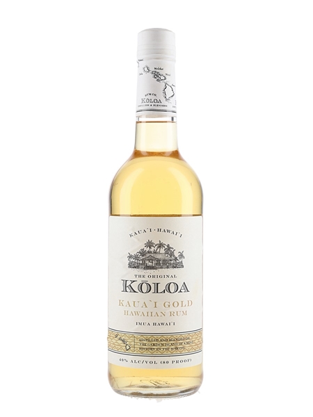 Koloa Kaua'i Gold Hawaiian Rum  75cl / 40%