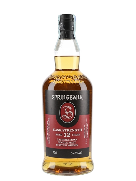 Springbank 12 Year Old Cask Strength Bottled 2021 70cl / 55.9%