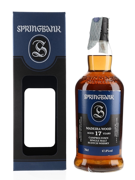 Springbank 2002 17 Year Old Madeira Wood Bottled 2020 70cl / 47.8%