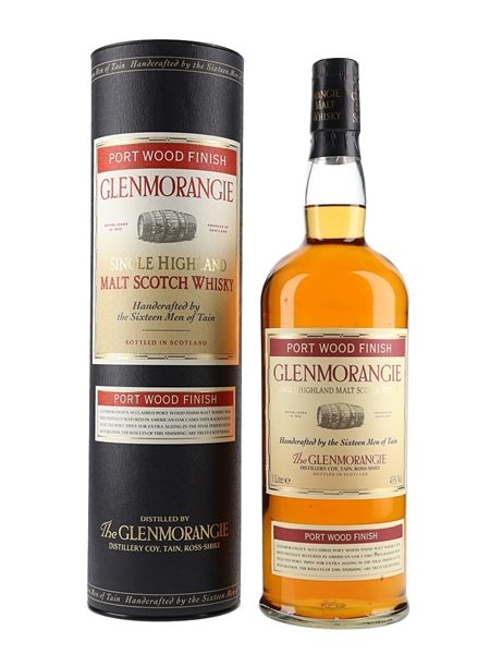 Glenmorangie Port Wood Finish Bottled 1990s 100cl / 43%