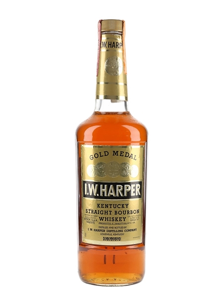 I W Harper Gold Medal Bottled 1970s-1980s - Stock 75cl / 40%