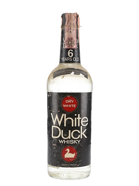 White Duck 6 Year Old Bottled 1970s - Import House Milano 75cl / 40%