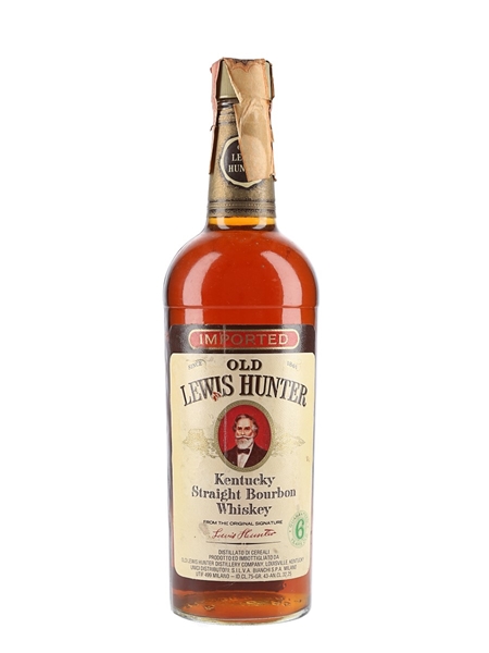 Old Lewis Hunter 6 Year Old Bottled 1970s - Silva 75cl / 43%