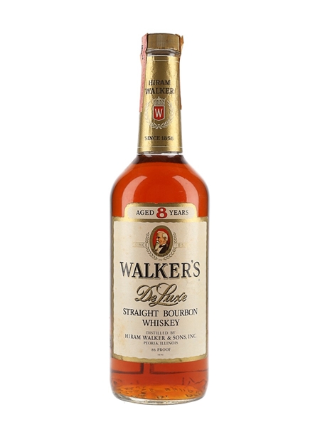 Walker's 8 Year Old Deluxe Bottled 1970s 75cl / 43%