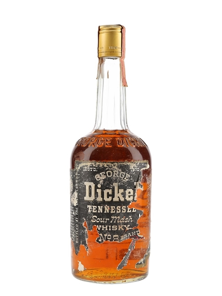 George Dickel Old No.8 Brand Bottled 1960s 75cl / 40%