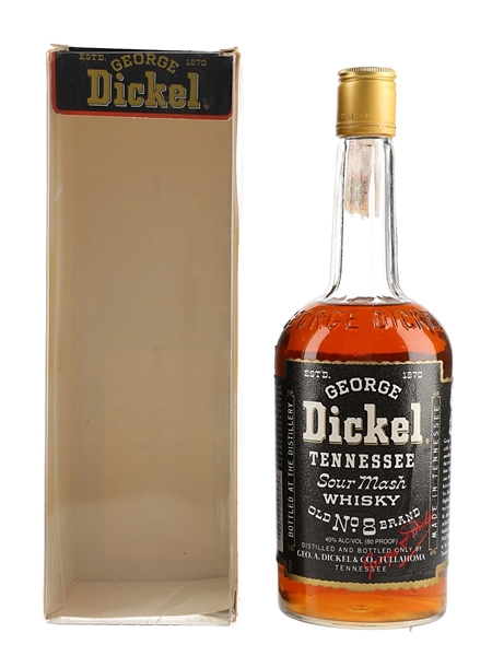 George Dickel Old No.8 Brand Bottled 1990s 75cl / 40%