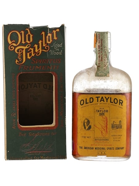 Old Taylor 100 Proof Made Fall 1916, Bottled Fall 1931 47cl / 50%