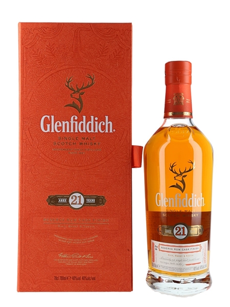 Glenfiddich 21 Year Old Reserva Rum Cask Finish 70cl / 40%